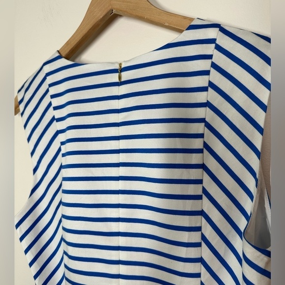 Nwt Draper James Love Circle Sailor Blue and  White Stripe Size 12 - Picture 6 of 7